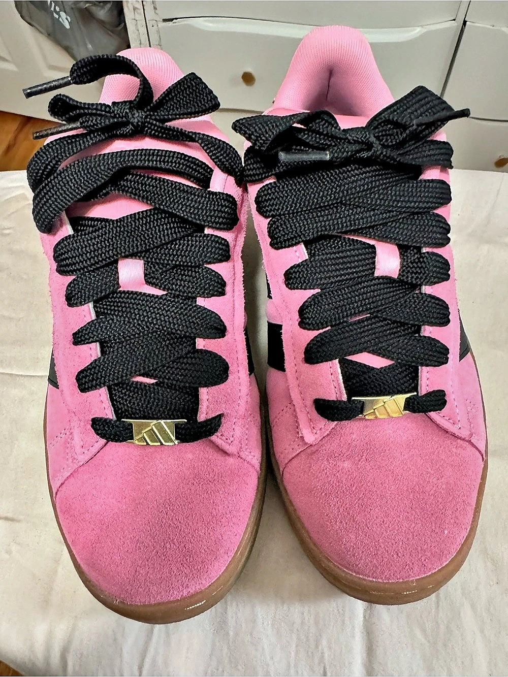 adidas Grand Court Alpha 00s Pink & Brown Sneakers women’s size 8